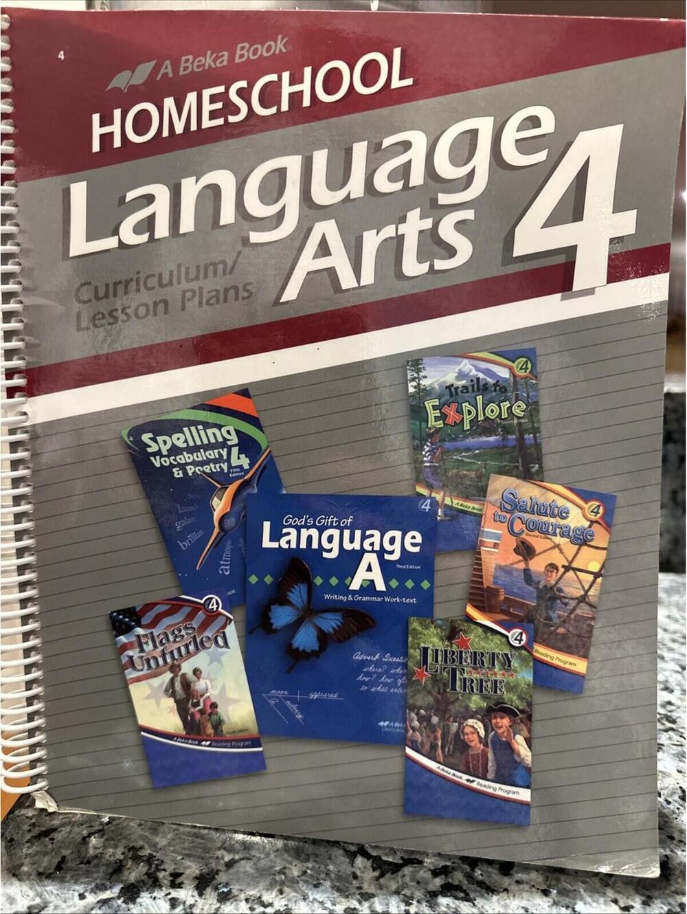 Abeka Homeschool Language Arts Curriculum 4 Lesson Plans